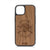 Custom Cycles Live Free (Biker Eagle) Design Wood Case For iPhone 14
