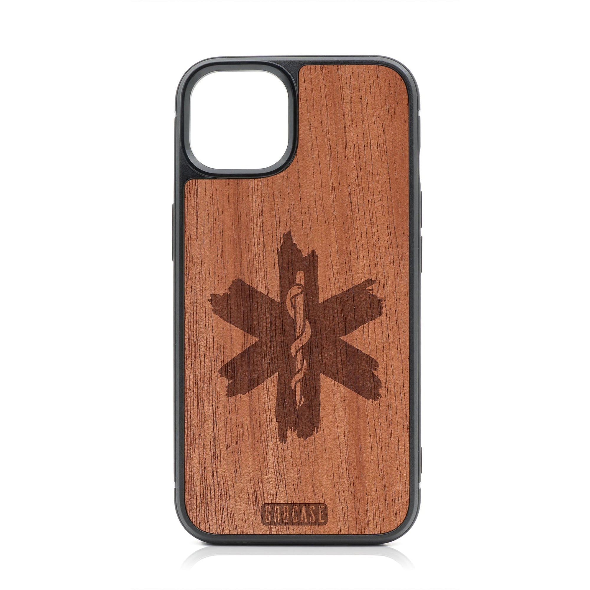 EMT Design Wood Case For iPhone 15