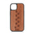 Paw Prints Design Wood Case For iPhone 13