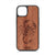 Scorpion Design Wood Case For iPhone 13