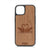 Swans Design Wood Case For iPhone 13