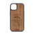 The Journey of A Thousand Miles Begins With A Single Step Design Wood Case For iPhone 14