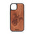 Turtle Design Wood Case For iPhone 14