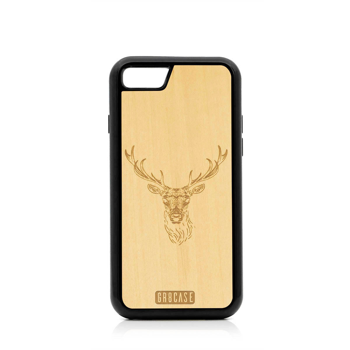 Elk Buck Design Wood Case For iPhone 7/8 by GR8CASE