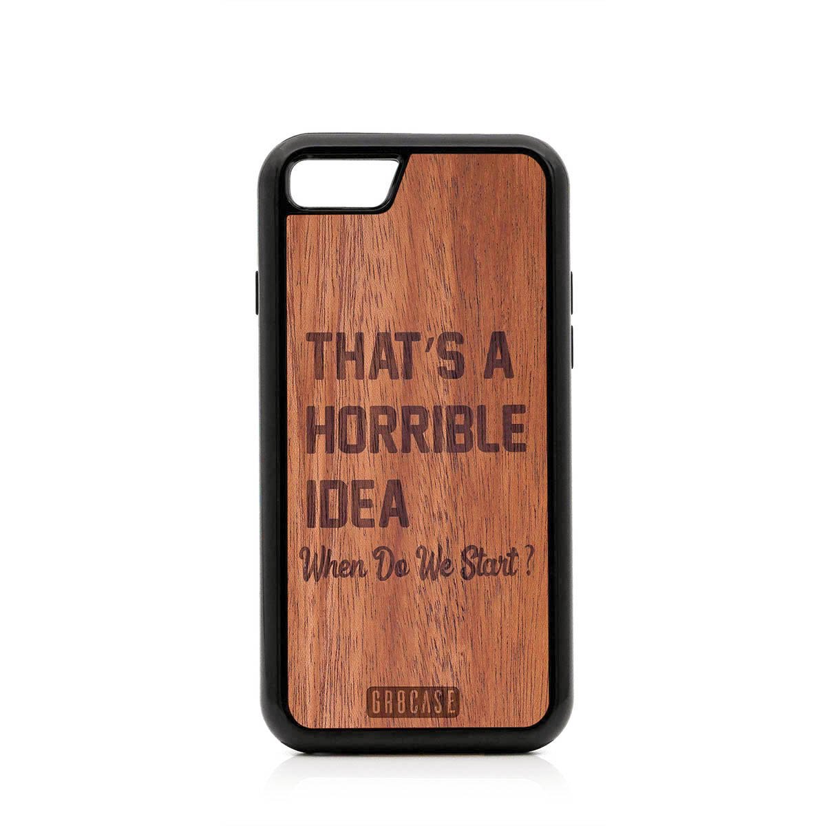 That&#39;s A Horrible idea When Do We Start? Design Wood Case For iPhone SE 2020
