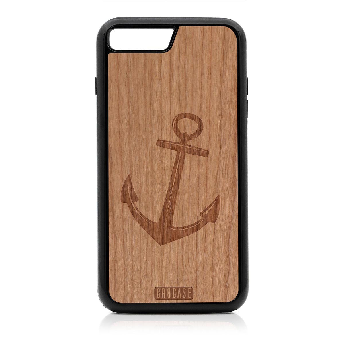 Anchor Design Wood Case For iPhone 7 Plus / 8 Plus by GR8CASE