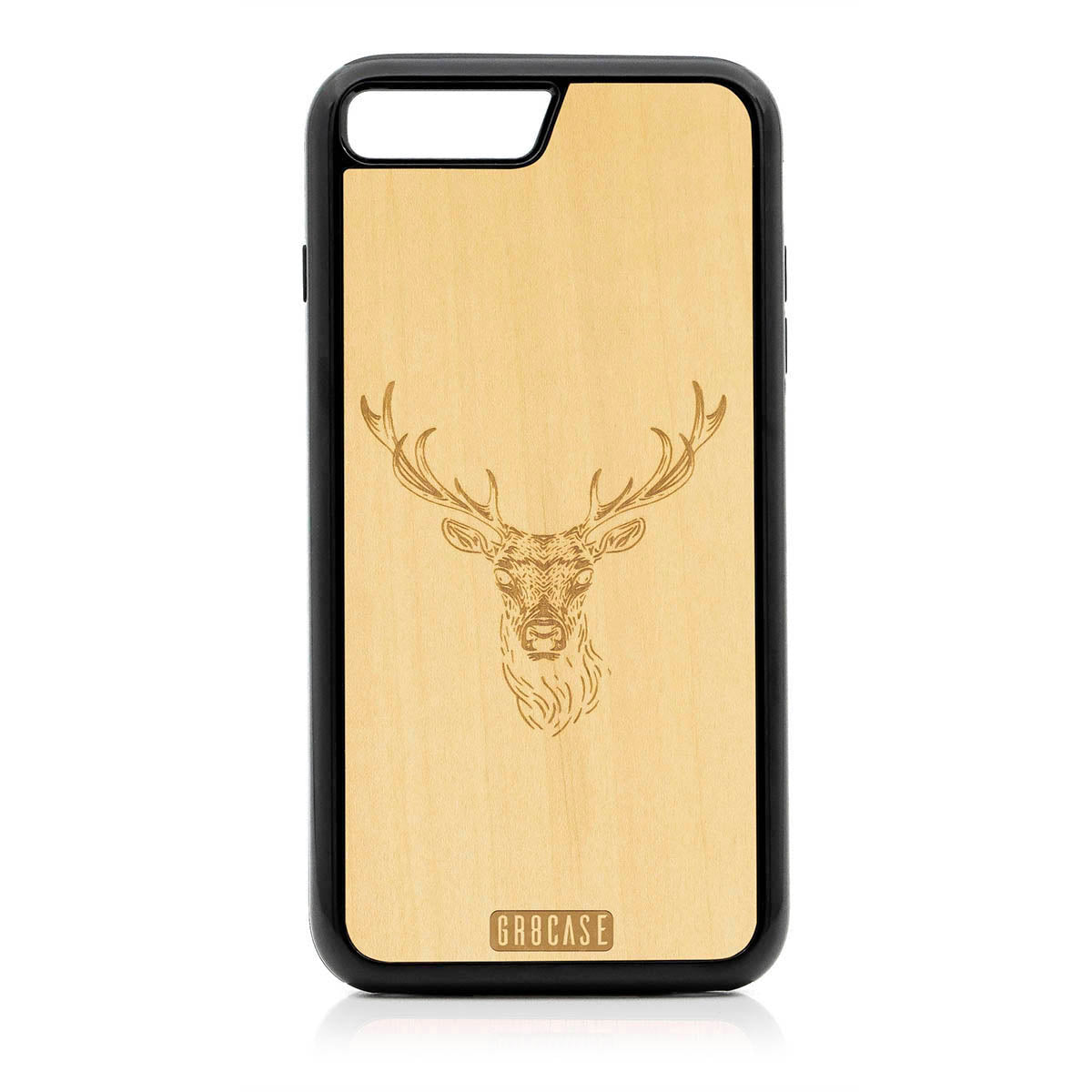 Elk Buck Design Wood Case For iPhone 7 Plus / 8 Plus by GR8CASE