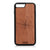 Compass Design Wood Case For iPhone 7 Plus / 8 Plus by GR8CASE