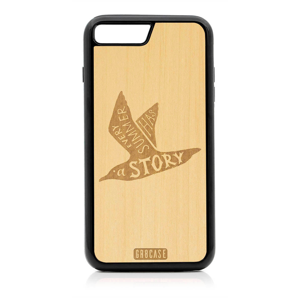 Every Summer Has A Story (Seagull) Design Wood Case For iPhone 7 Plus / 8 Plus