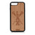 Lacrosse (LAX) Sticks Design Wood Case For iPhone 7 Plus / 8 Plus by GR8CASE