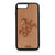 Turtle Design Wood Case For iPhone 7 Plus / 8 Plus