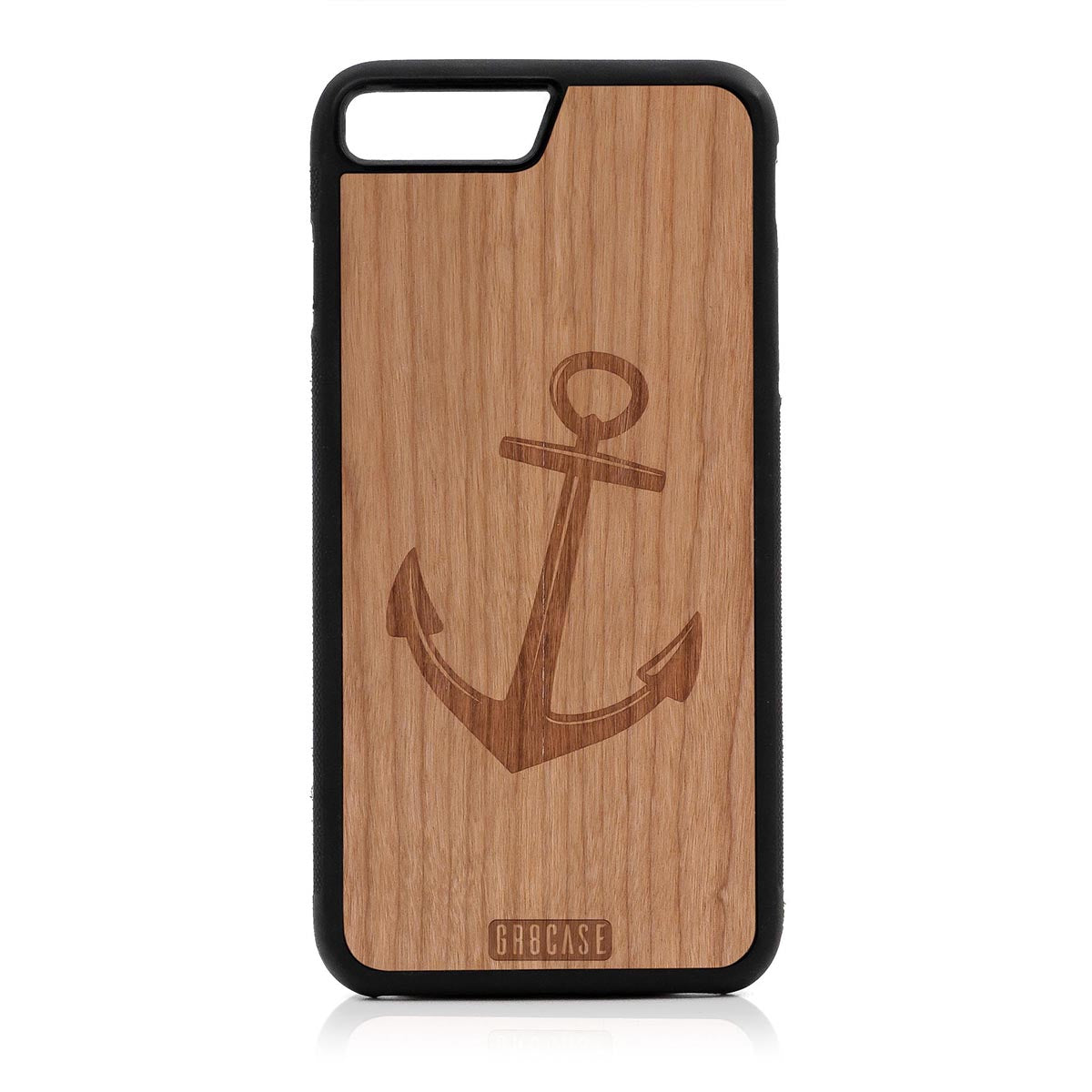 Anchor Design Wood Case For iPhone 7 Plus / 8 Plus by GR8CASE