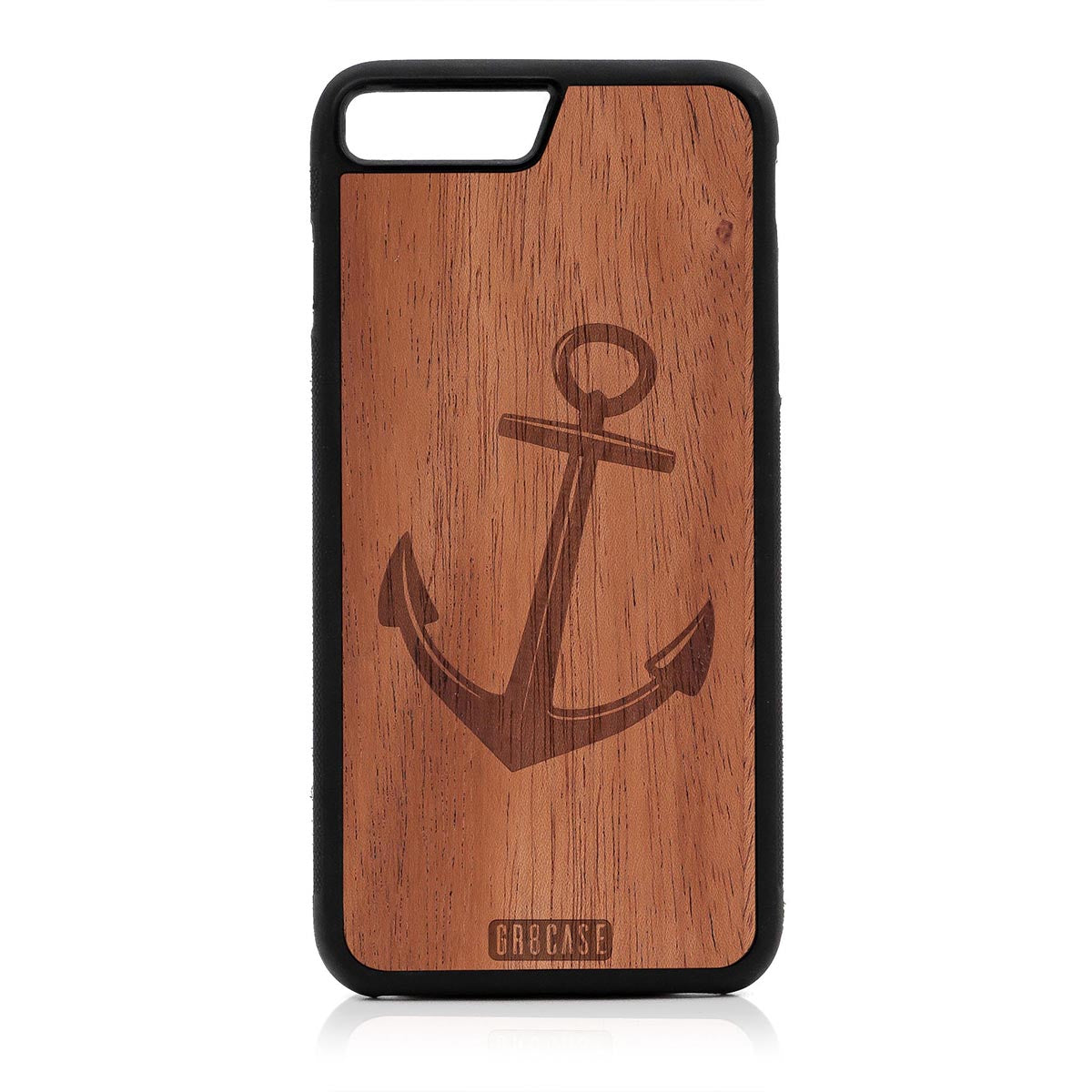 Anchor Design Wood Case For iPhone 7 Plus / 8 Plus by GR8CASE