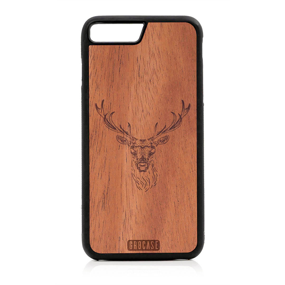 Elk Buck Design Wood Case For iPhone 7 Plus / 8 Plus by GR8CASE