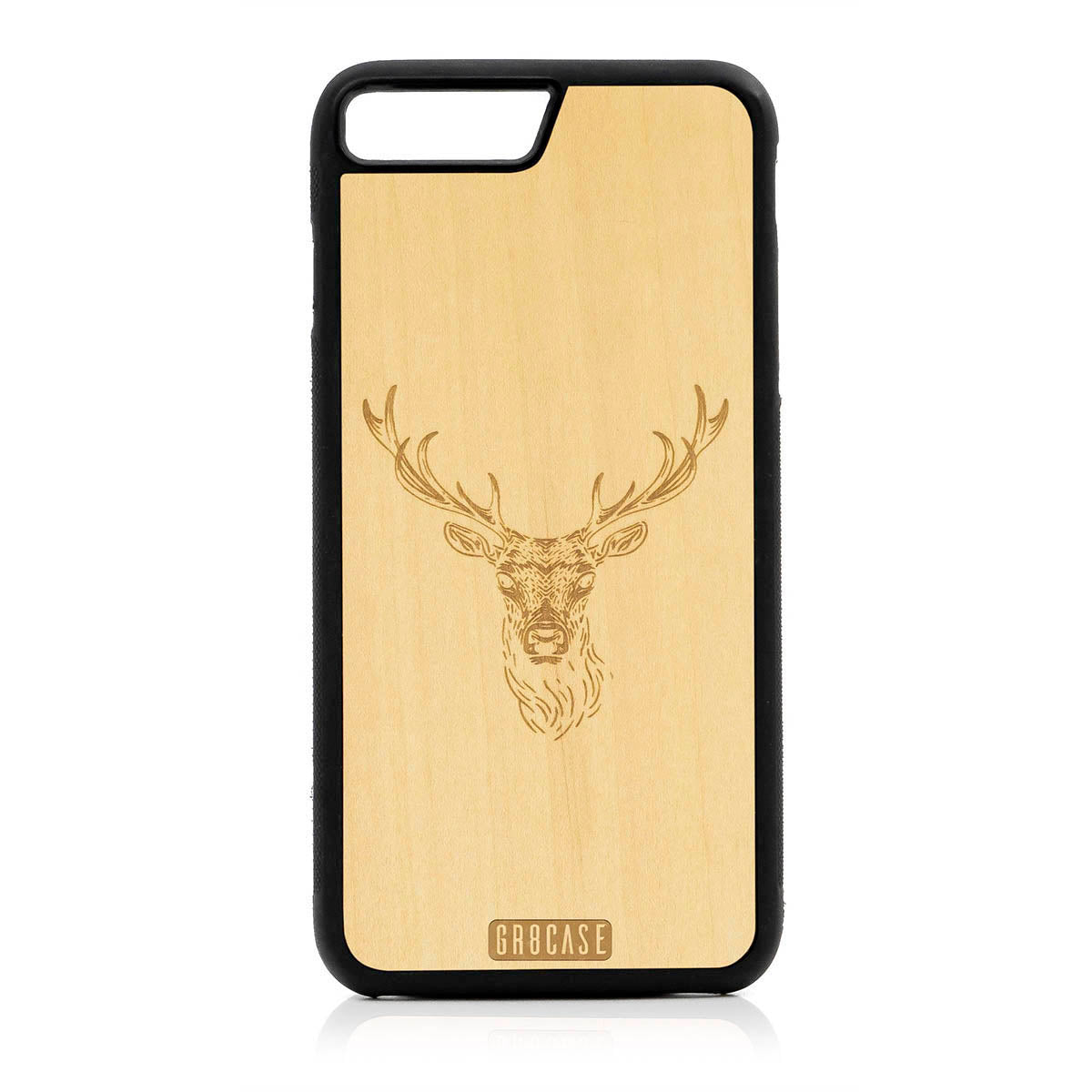 Elk Buck Design Wood Case For iPhone 7 Plus / 8 Plus by GR8CASE