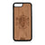 Custom Motors (Bearded Biker Skull) Design Wood Case For iPhone 7 Plus / 8 Plus by GR8CASE