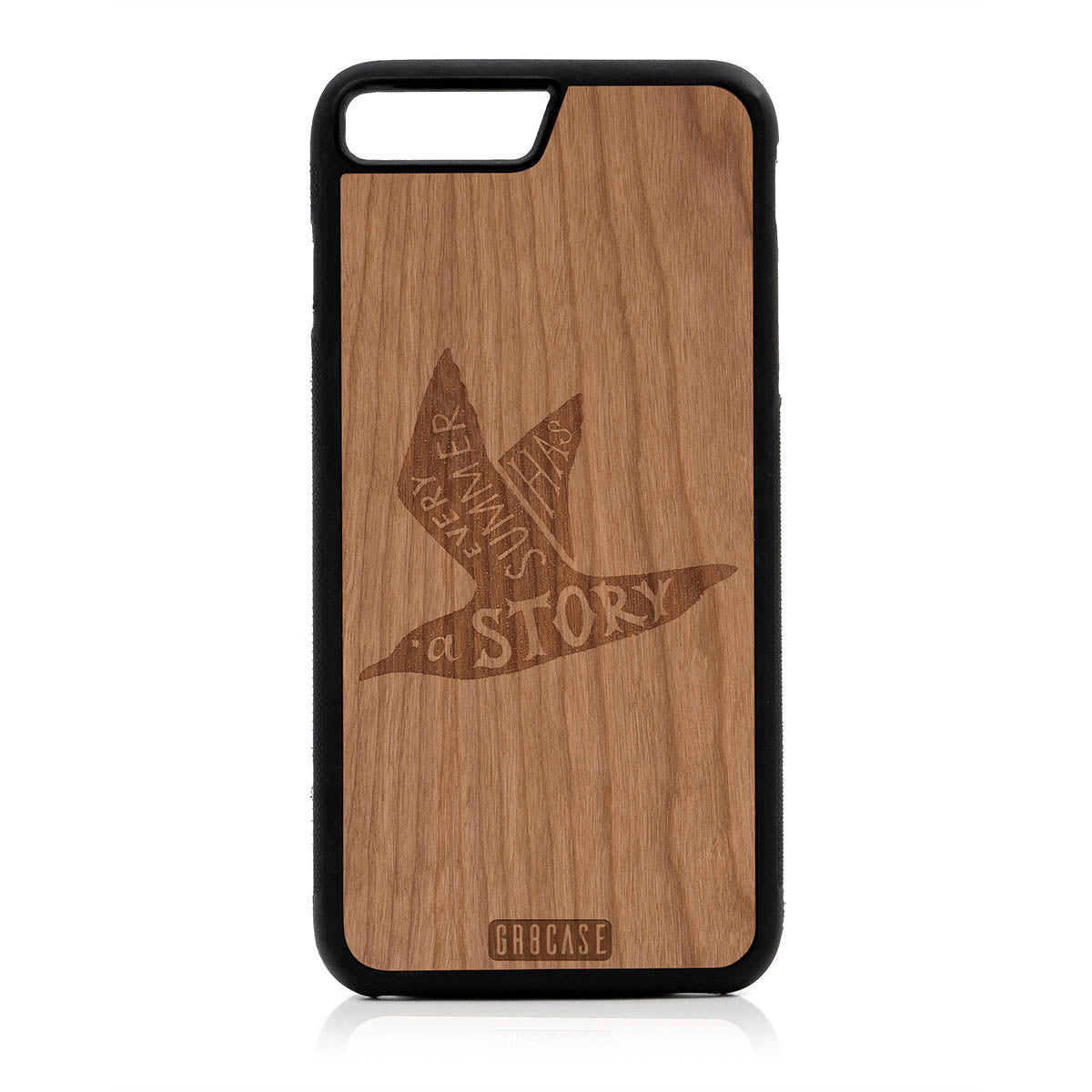 Every Summer Has A Story (Seagull) Design Wood Case For iPhone 7 Plus / 8 Plus