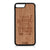 Your Speed Doesn't Matter Forward Is Forward Design Wood Case For iPhone 7 Plus / 8 Plus