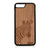 Lookout Zebra Design Wood Case For iPhone 7 Plus / 8 Plus