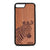 Lookout Zebra Design Wood Case For iPhone 7 Plus / 8 Plus