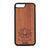 Namaste (Lotus Flower) Design Wood Case For iPhone 7 Plus / 8 Plus
