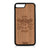Ride Hard Live Free (Biker Dog) Design Wood Case For iPhone 7 Plus / 8 Plus by GR8CASE