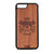 Ride Hard Live Free (Biker Dog) Design Wood Case For iPhone 7 Plus / 8 Plus by GR8CASE