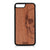 Half Skull Design Wood Case For iPhone 7 Plus / 8 Plus by GR8CASE