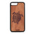 The Voice Of The Sea Speaks To The Soul (Turtle) Design Wood Case For iPhone 7 Plus / 8 Plus