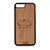 Wanderlust Design Wood Case For iPhone 7 Plus / 8 Plus