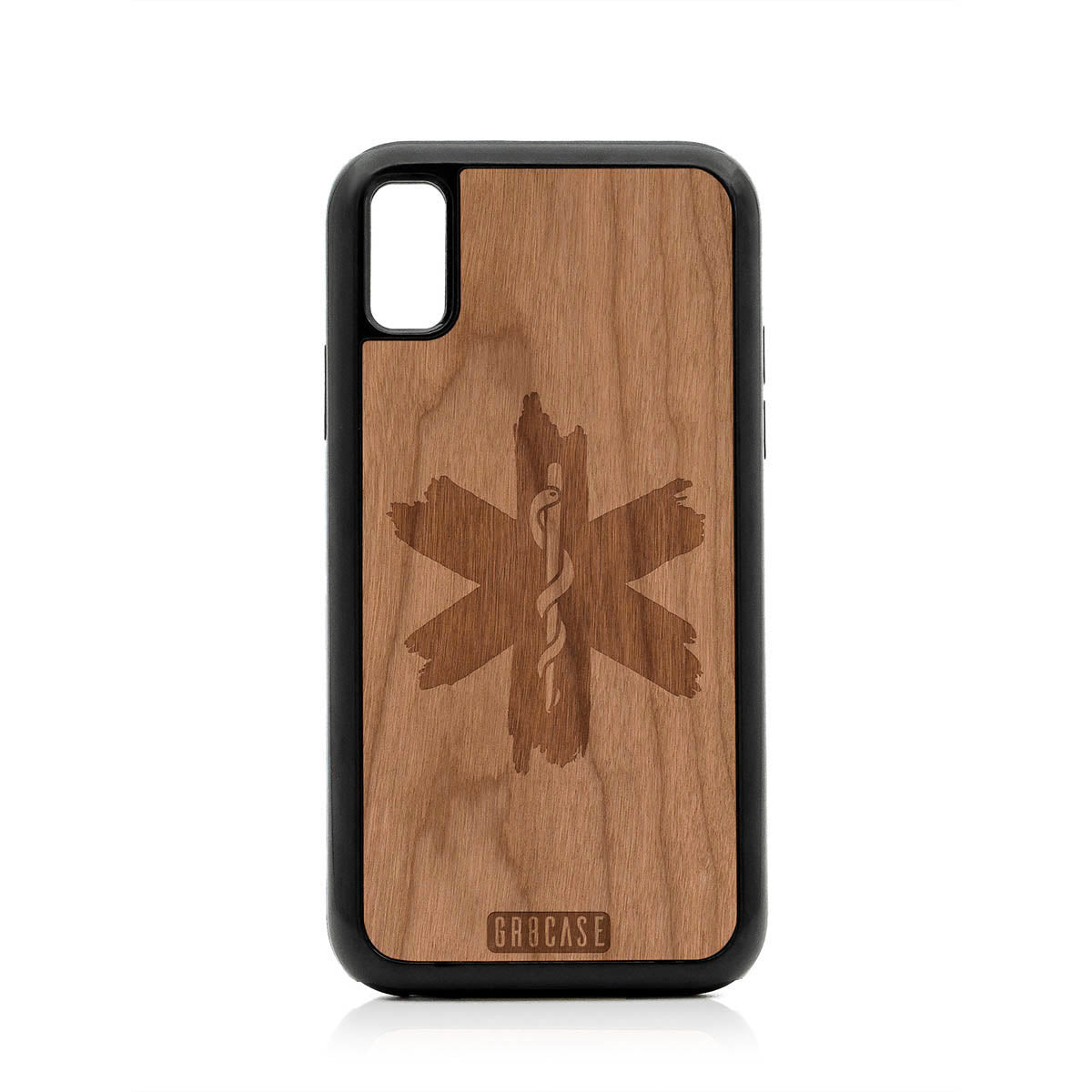 EMT Design Wood Case For iPhone X/XS by GR8CASE