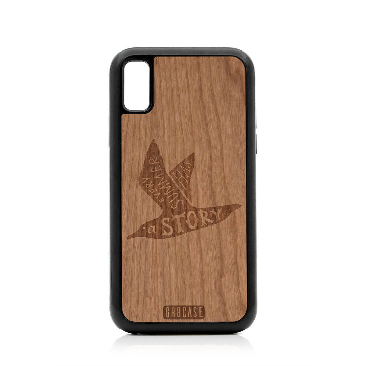 Every Summer Has A Story (Seagull) Design Wood Case For iPhone X/XS