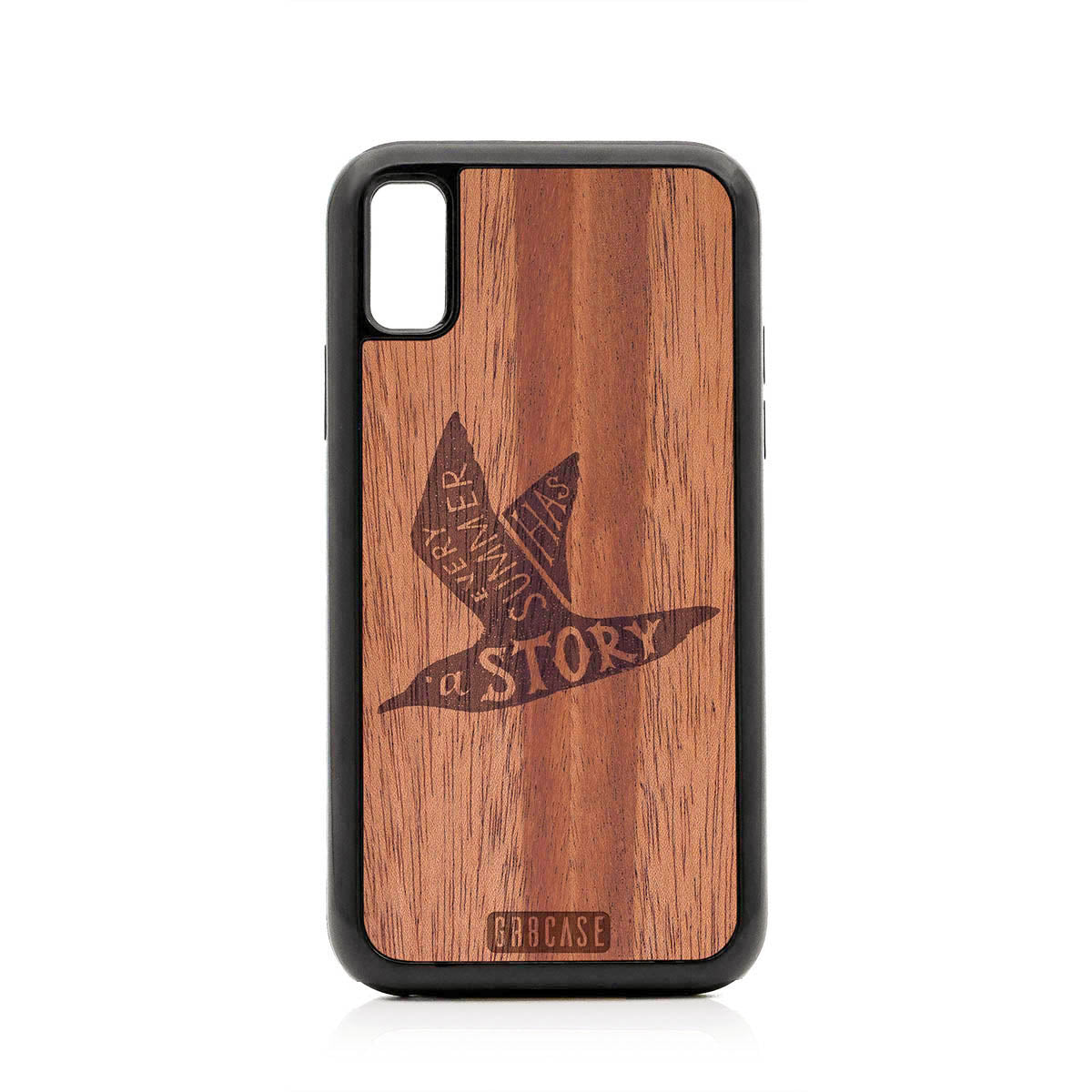 Every Summer Has A Story (Seagull) Design Wood Case For iPhone X/XS