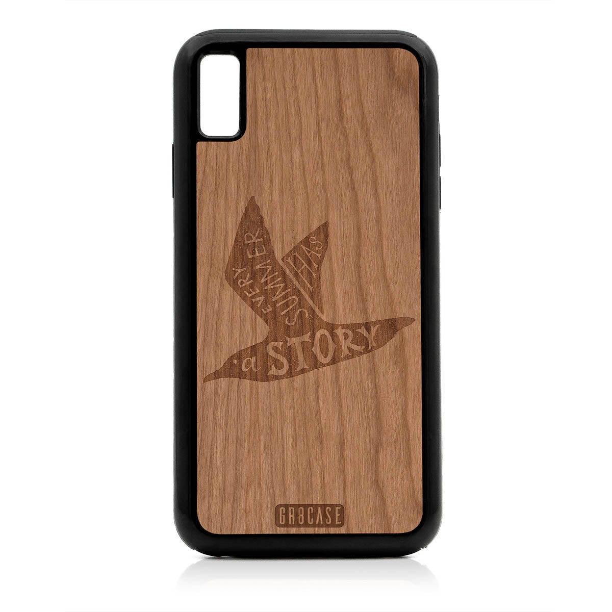 Every Summer Has A Story (Seagull) Design Wood Case For iPhone XS Max