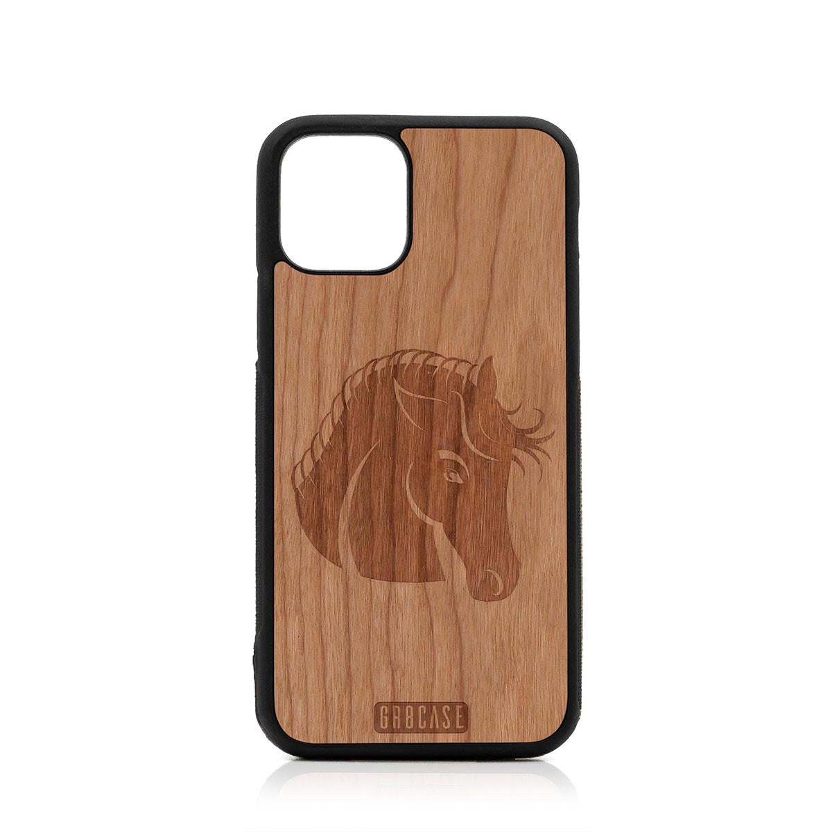 Horse Design Wood Case For iPhone 11 Pro by GR8CASE