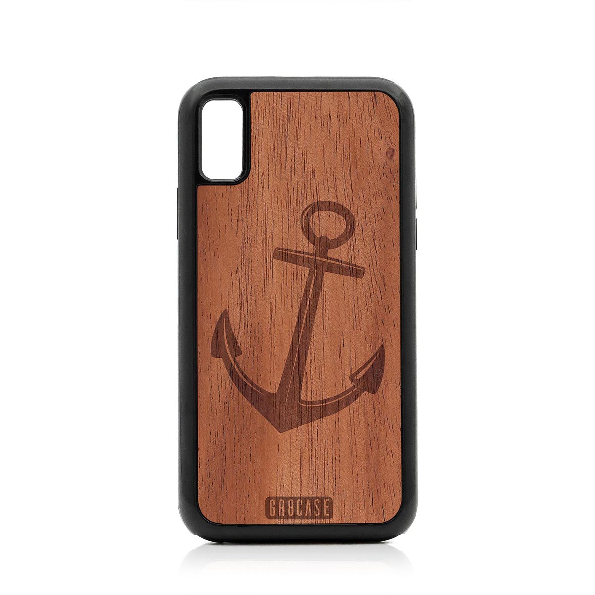 Anchor Design Wood Case For iPhone X/XS by GR8CASE