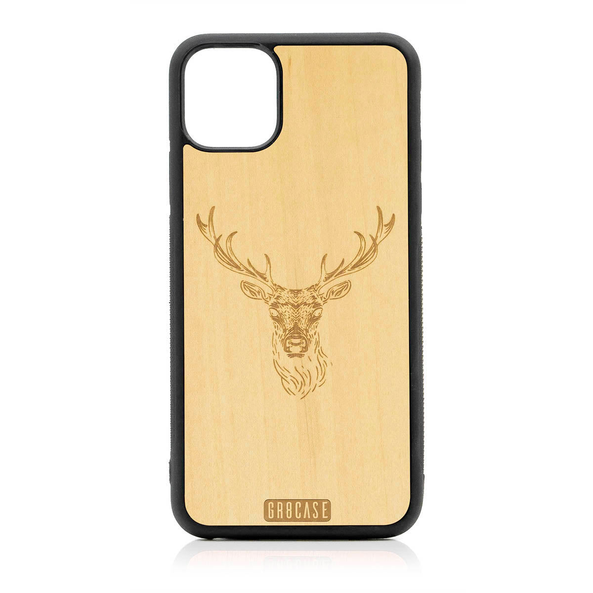 Elk Buck Design Wood Case For iPhone 11 Pro Max by GR8CASE