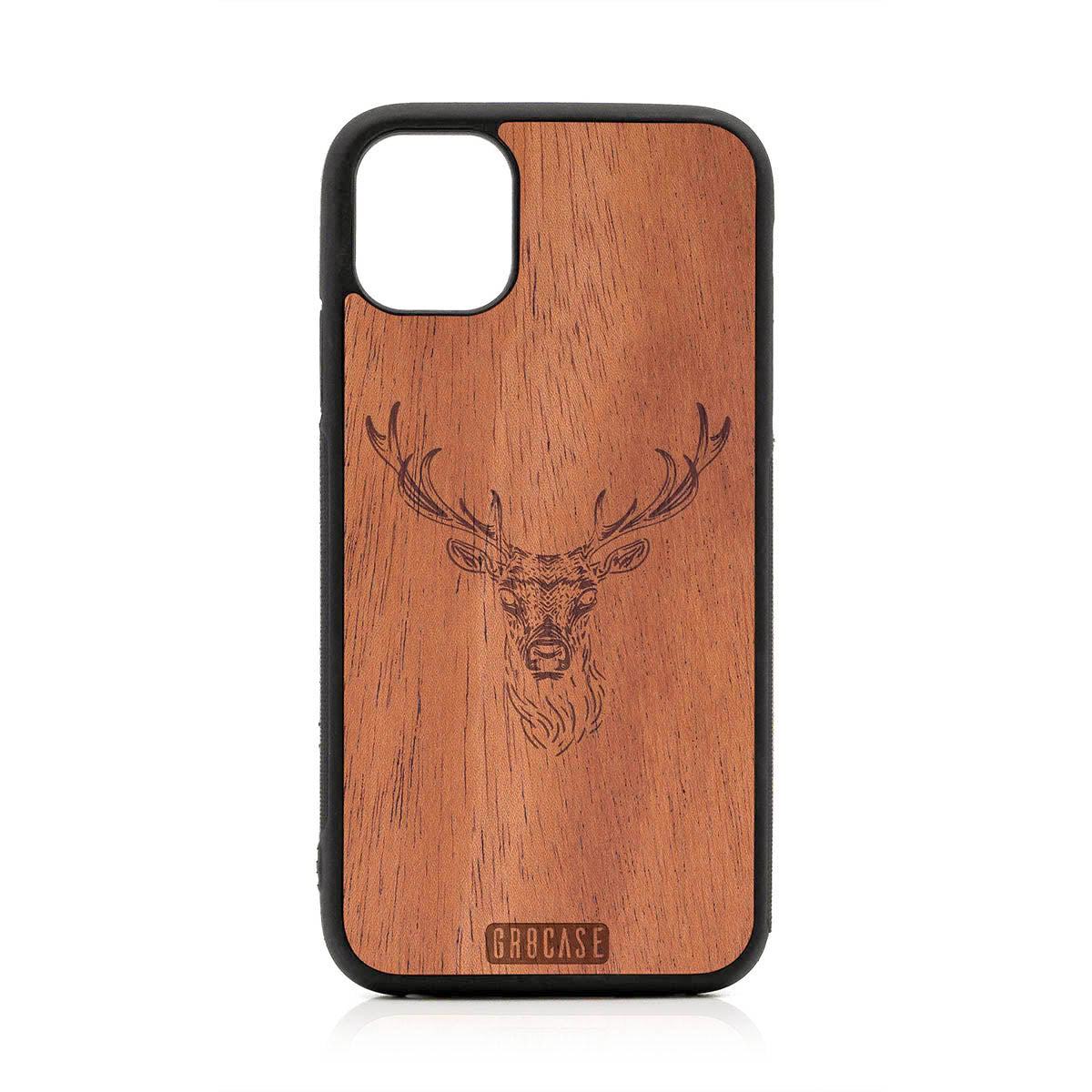 Elk Buck Design Wood Case For iPhone 11 by GR8CASE