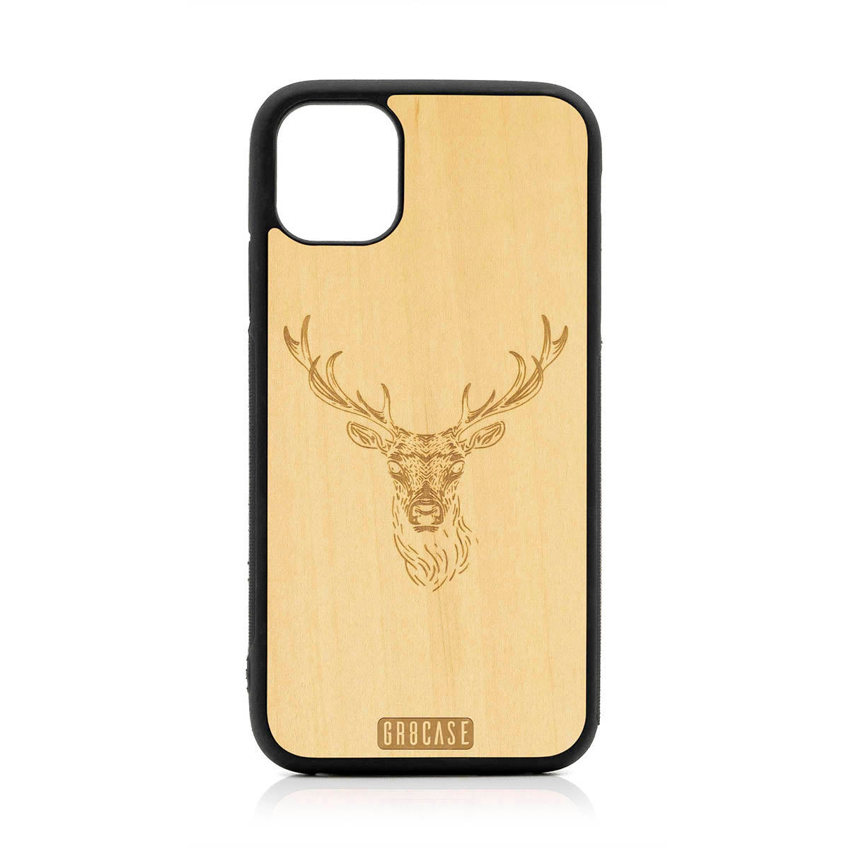 Elk Buck Design Wood Case For iPhone 11 by GR8CASE