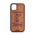 I'D Rather Be Fishing Design Wood Case For iPhone 11