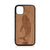 I'm Happy Anywhere I Can See The Ocean (Whale) Design Wood Case For iPhone 11