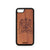 No Pressure No Diamonds Design Wood Case For iPhone 7/8