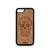 Sugar Skull Design Wood Case For iPhone SE 2020 by GR8CASE