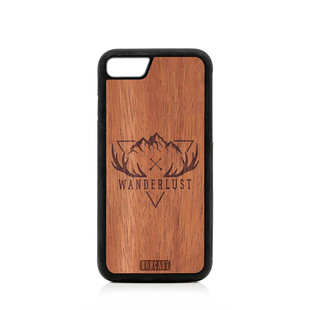 Wanderlust Design Wood Case For iPhone 7/8