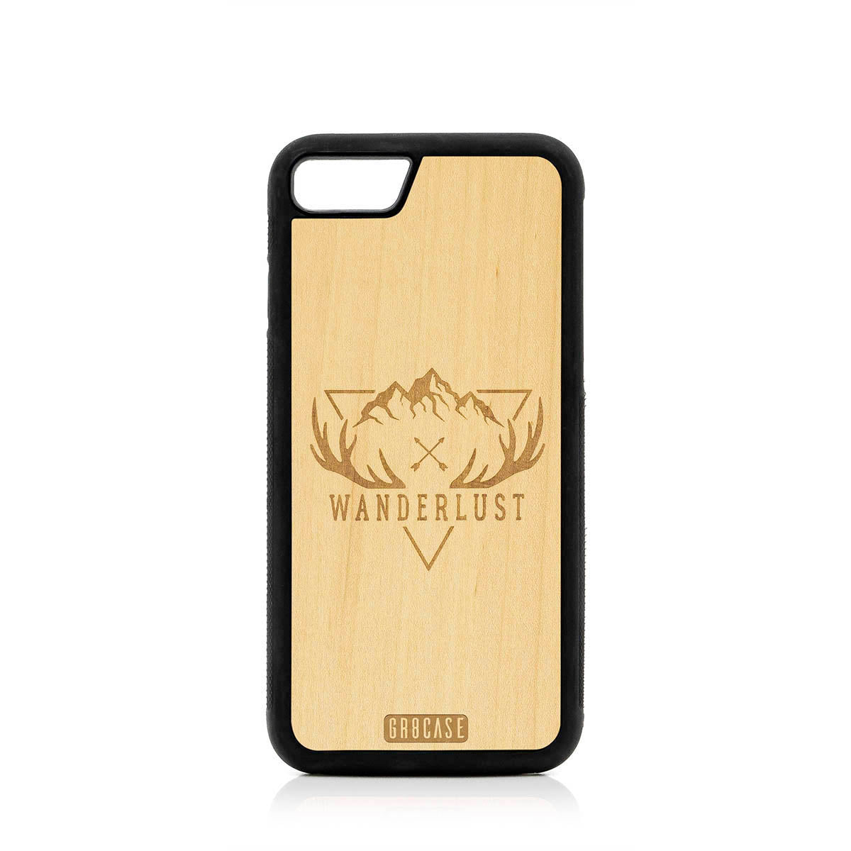 Wanderlust Design Wood Case For iPhone 7/8