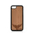 Whale Tail Design Wood Case For iPhone 7/8