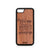 You Don't Have To Be Perfect To Be Amazing Design Wood Case For iPhone 7/8