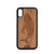 I'm Happy Anywhere I Can See The Ocean (Whale) Design Wood Case For iPhone XR