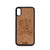 No Pressure No Diamonds Design Wood Case For iPhone X/XS