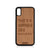 That's A Horrible idea When Do We Start? Design Wood Case For iPhone X/XS